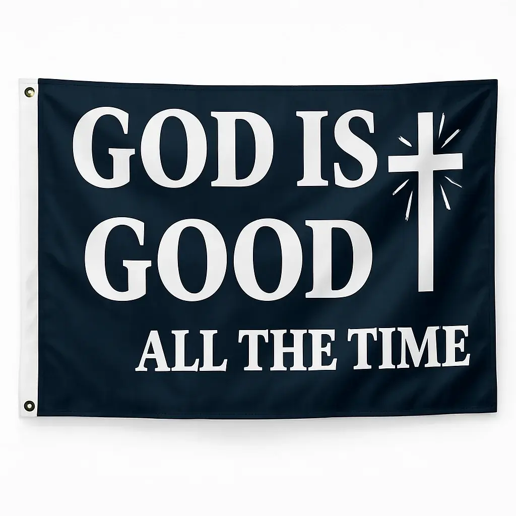 Drapeau "God is Good"