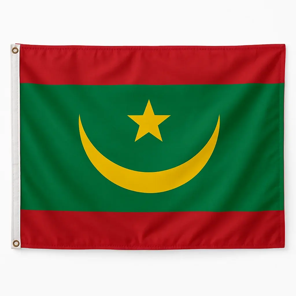 Drapeau Mauritanie