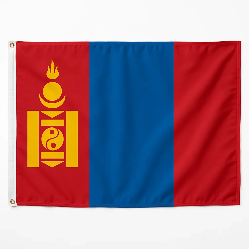 Drapeau Mongolie