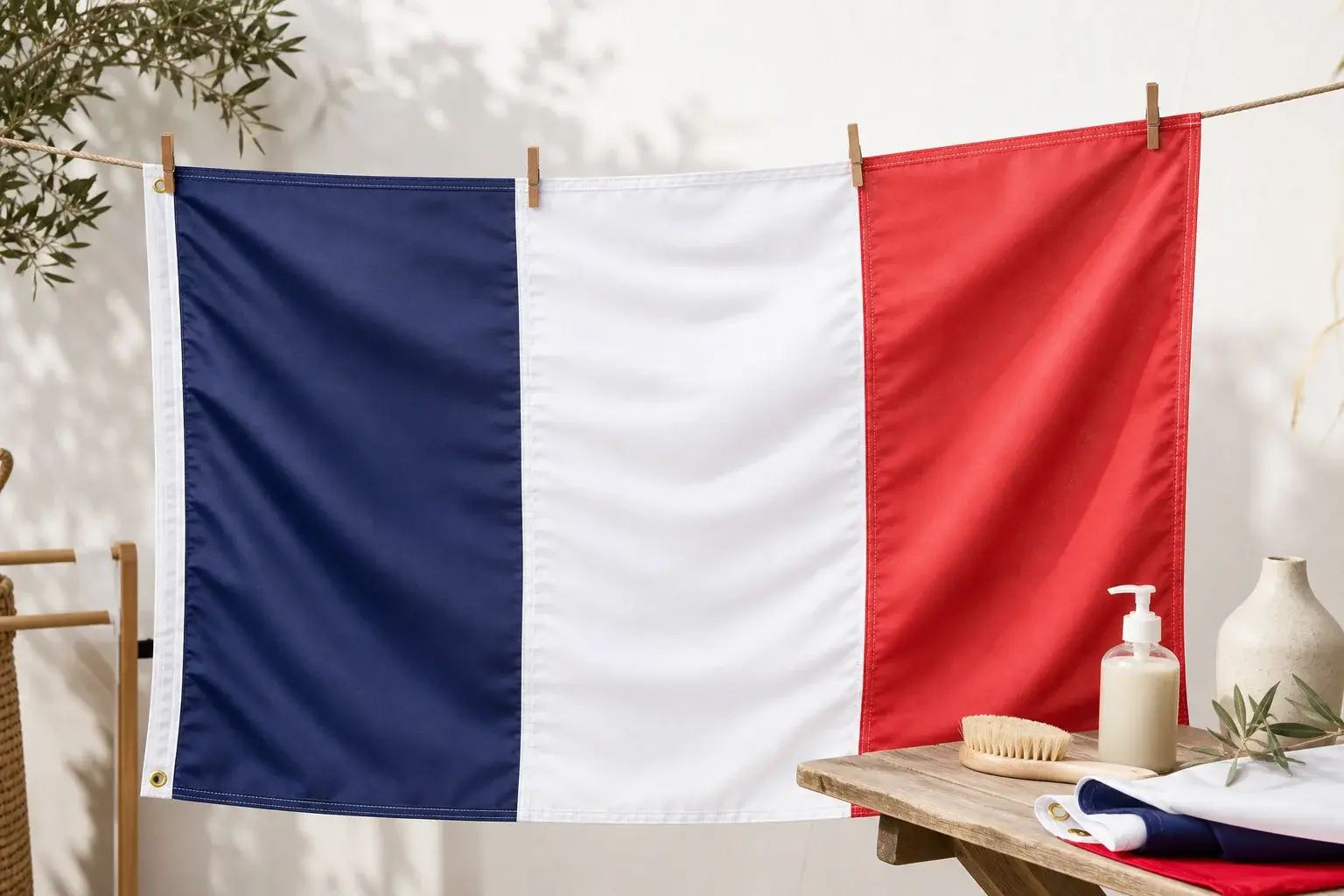 Comment entretenir un drapeau pour prolonger son usage ?