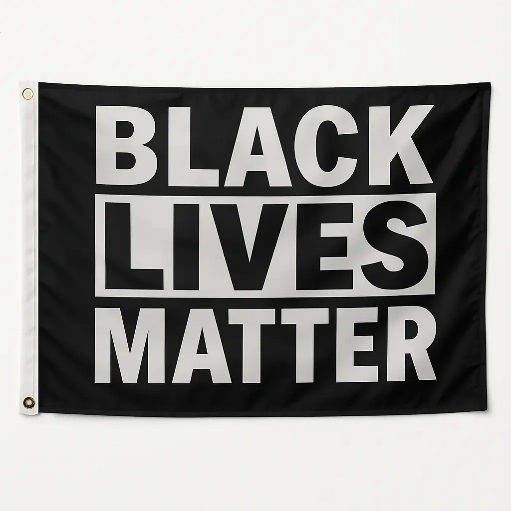 Drapeau Black Lives Matter