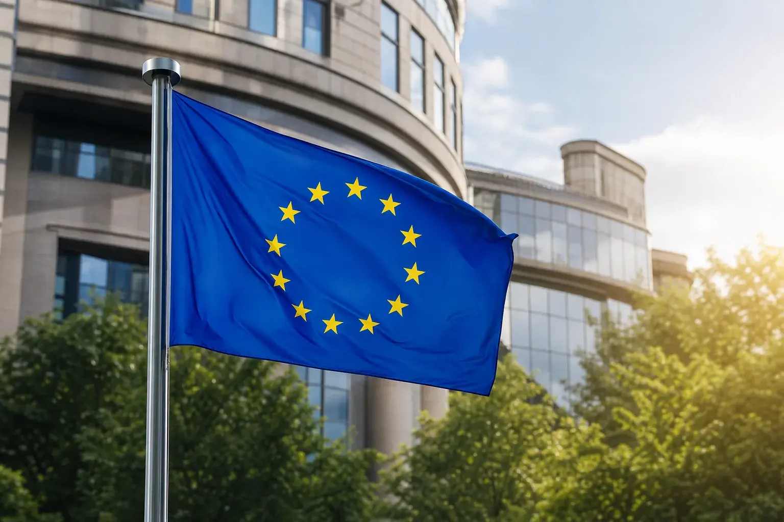 Drapeau européen : origine et signification des douze étoiles
