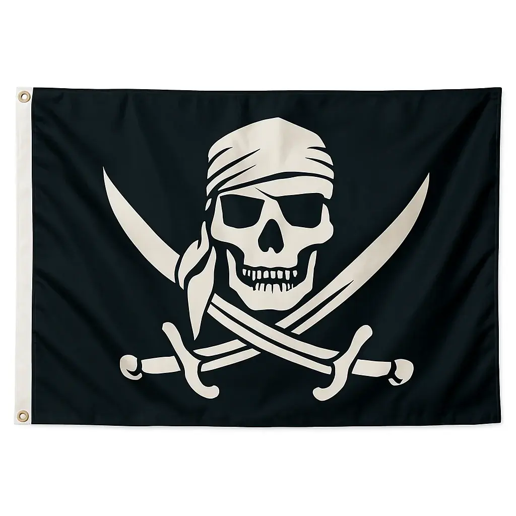Drapeau Pirate Cache-Œil