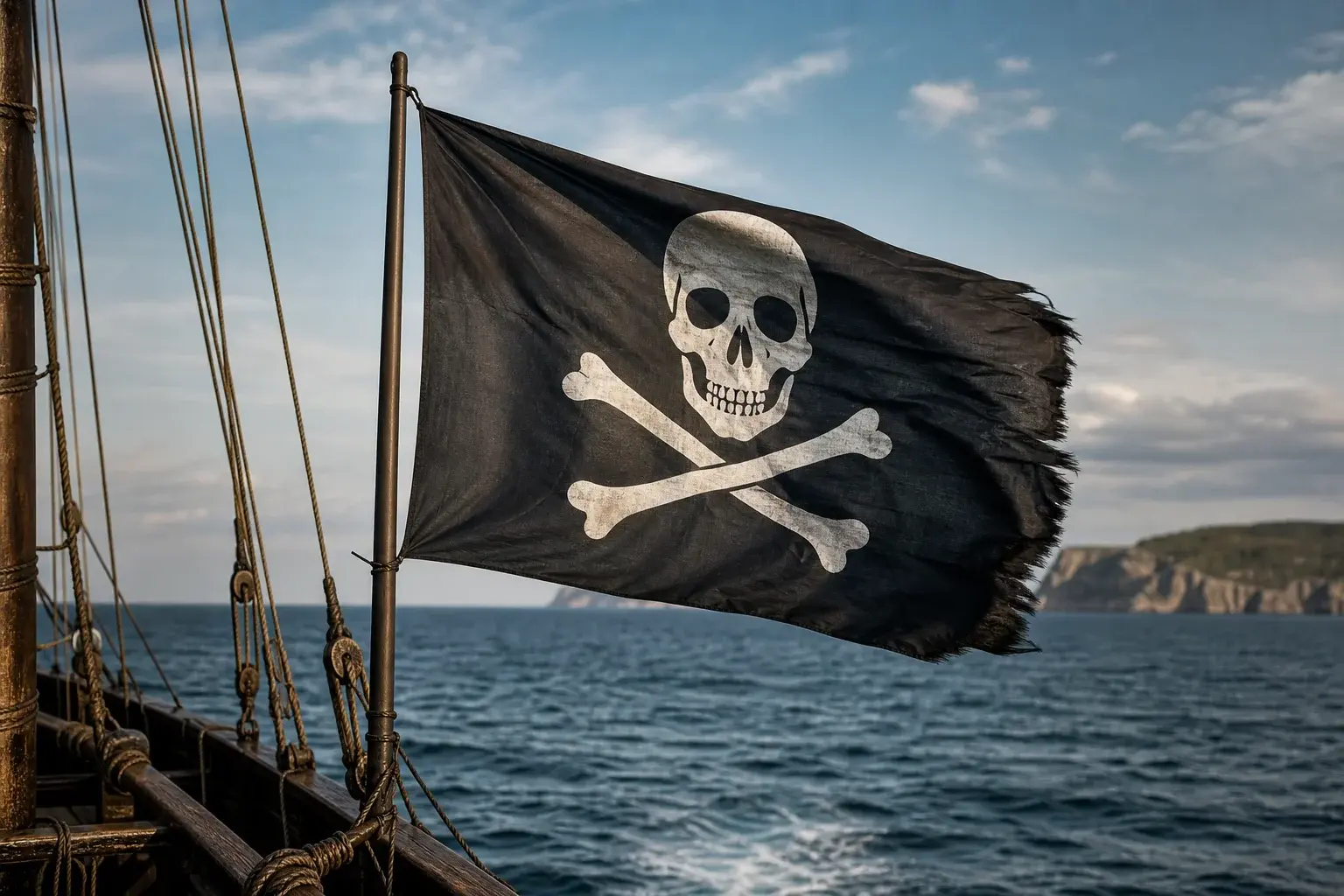Drapeau pirate : quelle est sa signification ?