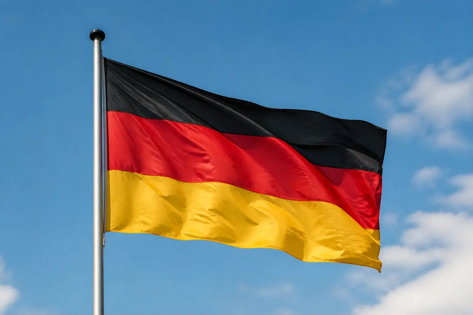 Drapeau allemand : signification du noir, rouge et or