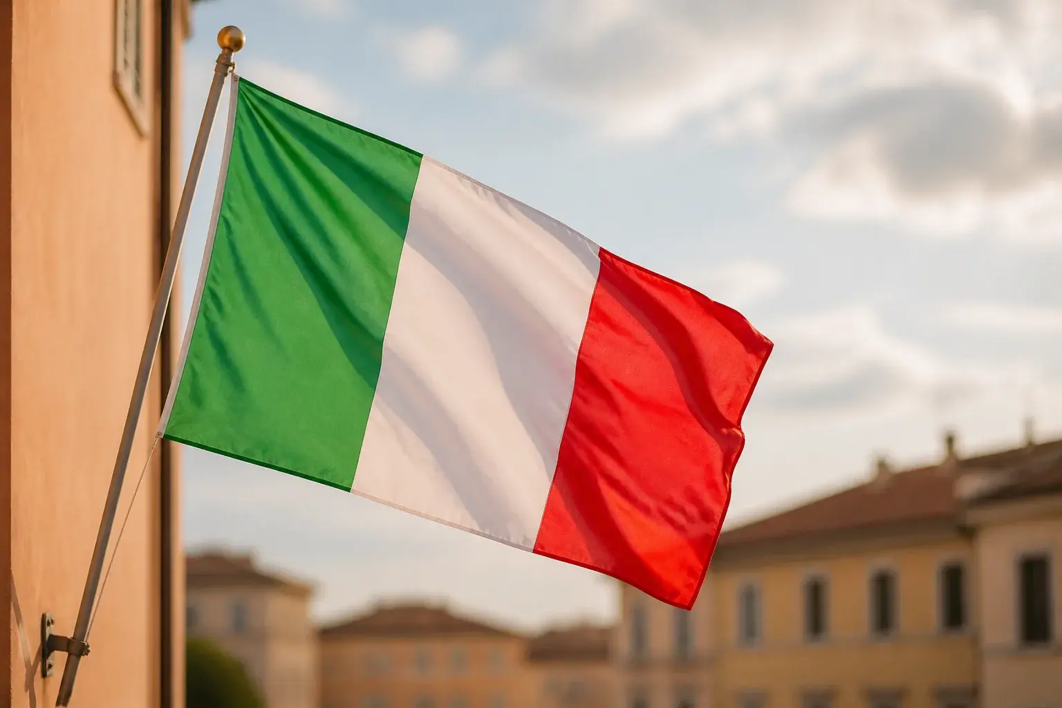 Drapeau italien : d'où vient le tricolore vert, blanc et rouge ?
